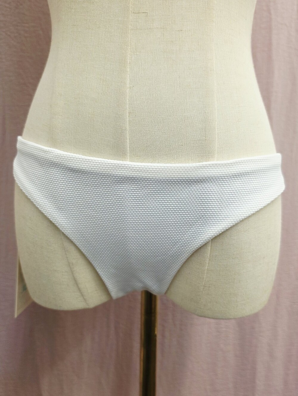 Maaji Flirt Thin Side Texture & Pattern Reversible Cheeky Bikini Bottom NEW!